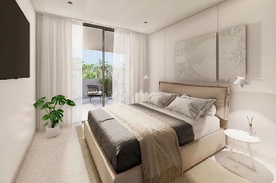 Penthouse Apartment in Guardamar del Segura zu verkaufen, Espace de vie 97 m², Zustand Erstbezug, Klimaanlage, 2 Chambres &agrave; coucher, 2 Badezimmer, Pool, ref.: HA-GUN-431-A02-18