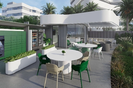 Penthouse Apartment in Guardamar del Segura zu verkaufen, Espace de vie 97 m², Zustand Erstbezug, Klimaanlage, 2 Chambres &agrave; coucher, 2 Badezimmer, Pool, ref.: HA-GUN-431-A02-27
