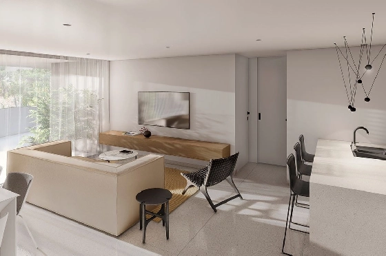 Penthouse Apartment in Guardamar del Segura zu verkaufen, Espace de vie 97 m², Zustand Erstbezug, Klimaanlage, 2 Chambres &agrave; coucher, 2 Badezimmer, Pool, ref.: HA-GUN-431-A02-8