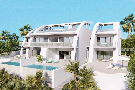 Erdgeschoss Apartment in Rojales zu verkaufen, Espace de vie 258 m², Zustand Erstbezug, Klimaanlage, 4 Chambres &agrave; coucher, 3 Badezimmer, Pool, ref.: HA-RON-521-A08-1