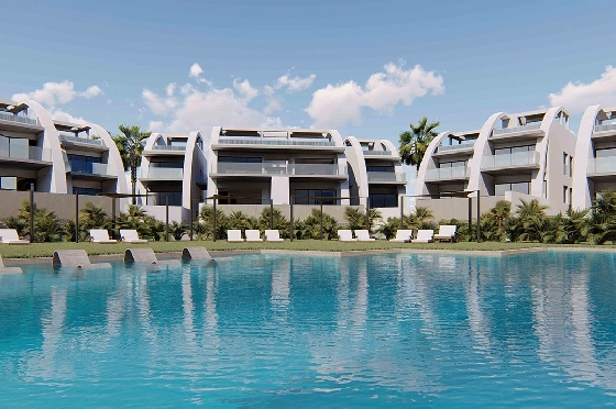 Erdgeschoss Apartment in Rojales zu verkaufen, Espace de vie 258 m², Zustand Erstbezug, Klimaanlage, 4 Chambres &agrave; coucher, 3 Badezimmer, Pool, ref.: HA-RON-521-A08-10