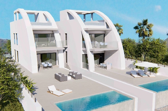 Erdgeschoss Apartment in Rojales zu verkaufen, Espace de vie 258 m², Zustand Erstbezug, Klimaanlage, 4 Chambres &agrave; coucher, 3 Badezimmer, Pool, ref.: HA-RON-521-A08-11