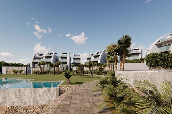 Erdgeschoss Apartment in Rojales zu verkaufen, Espace de vie 258 m², Zustand Erstbezug, Klimaanlage, 4 Chambres &agrave; coucher, 3 Badezimmer, Pool, ref.: HA-RON-521-A08-4