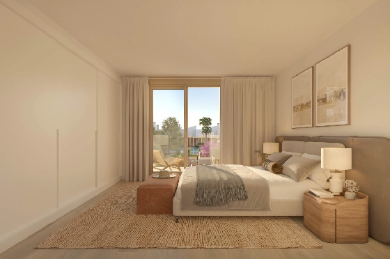 Reihenhaus in El Vergel zu verkaufen, Espace de vie 92 m², Baujahr 2027, Klimaanlage, Terrain 135 m², 3 Chambres &agrave; coucher, 3 Badezimmer, Pool, ref.: TT-AD-11-6