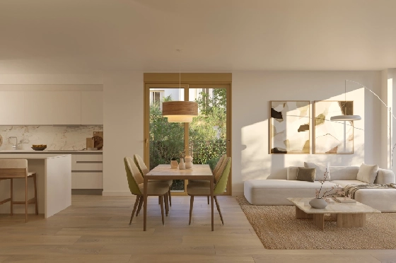 Reihenhaus in El Vergel zu verkaufen, Espace de vie 92 m², Baujahr 2027, Klimaanlage, Terrain 135 m², 3 Chambres &agrave; coucher, 3 Badezimmer, Pool, ref.: TT-AD-11-7