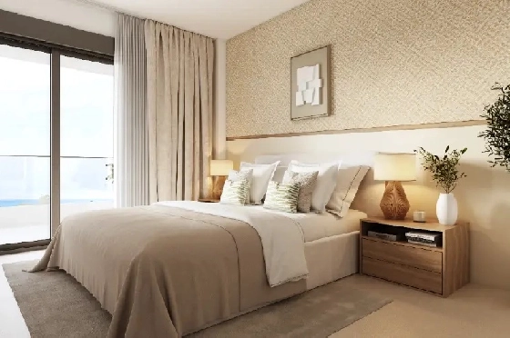 Apartment in El Vergel zu verkaufen, Espace de vie 79 m², Baujahr 2027, Klimaanlage, Terrain 16 m², 3 Chambres &agrave; coucher, 2 Badezimmer, Pool, ref.: AH-EV-VI-2-03-02-A-6