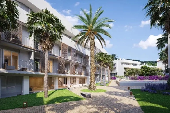Apartment in Javea zu verkaufen, Espace de vie 112 m², Baujahr 2025, Klimaanlage, Terrain 11 m², 3 Chambres &agrave; coucher, 3 Badezimmer, Pool, ref.: AH-J-VI-1-1-3-D-2