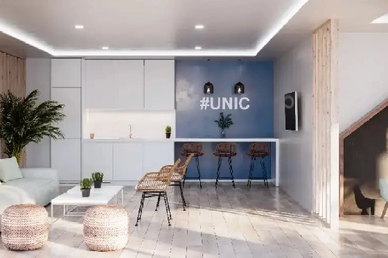 Apartment in Javea zu verkaufen, Espace de vie 112 m², Baujahr 2025, Klimaanlage, Terrain 11 m², 3 Chambres &agrave; coucher, 3 Badezimmer, Pool, ref.: AH-J-VI-1-1-3-D-4