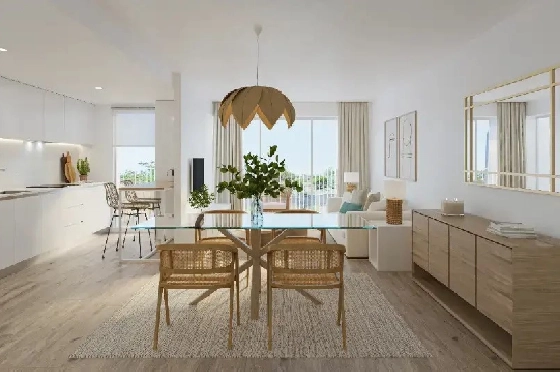 Apartment in Javea zu verkaufen, Espace de vie 112 m², Baujahr 2025, Klimaanlage, Terrain 11 m², 3 Chambres &agrave; coucher, 3 Badezimmer, Pool, ref.: AH-J-VI-1-1-3-D-6