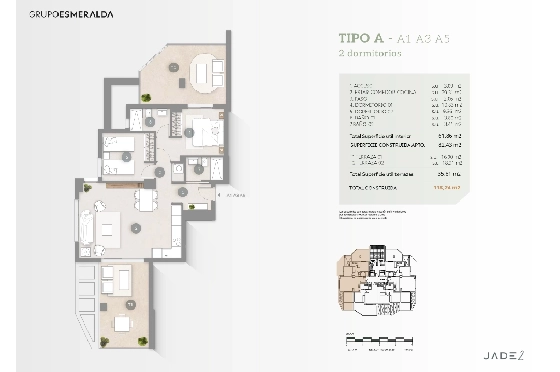Apartment in Calpe zu verkaufen, Espace de vie 62 m², Klimaanlage, Terrain 36 m², 2 Chambres &agrave; coucher, 2 Badezimmer, Pool, ref.: GE-J11A-8