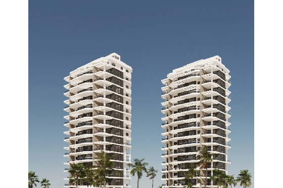 Apartment in Calpe zu verkaufen, Espace de vie 93 m², Klimaanlage, Terrain 31 m², 3 Chambres &agrave; coucher, 2 Badezimmer, Pool, ref.: GE-J113A-11