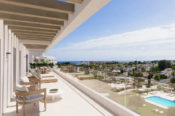 Apartment in El Vergel zu verkaufen, Espace de vie 95 m², Baujahr 2027, Klimaanlage, Terrain 43 m², 3 Chambres &agrave; coucher, 2 Badezimmer, Pool, ref.: AH-EV-VI-1-01-03-E-3