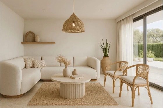 Villa in Pedreguer zu verkaufen, Espace de vie 144 m², Baujahr 2025, Klimaanlage, Terrain 900 m², 3 Chambres &agrave; coucher, 2 Badezimmer, Pool, ref.: AM-12609DA-2