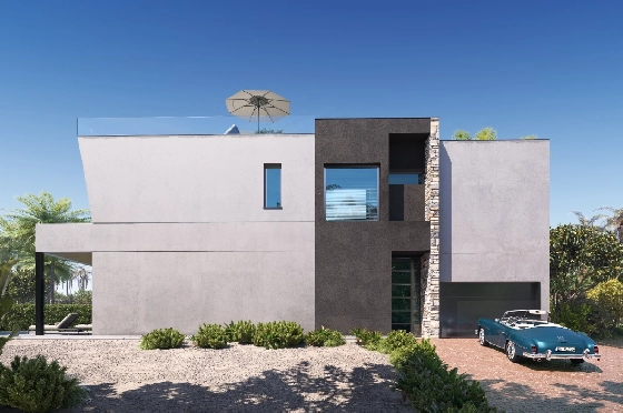 Villa in Calpe zu verkaufen, Espace de vie 324 m², Baujahr 2025, Klimaanlage, Terrain 800 m², 3 Chambres &agrave; coucher, 3 Badezimmer, Pool, ref.: AM-12624DA-9