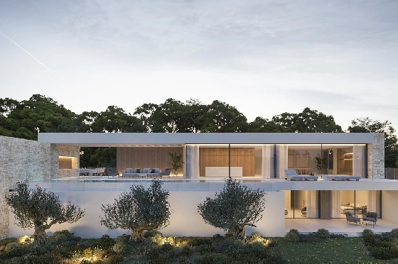 Villa in Moraira zu verkaufen, Espace de vie 360 m², Klimaanlage, Terrain 1274 m², 4 Chambres &agrave; coucher, 4 Badezimmer, Pool, ref.: AVS-57535-1