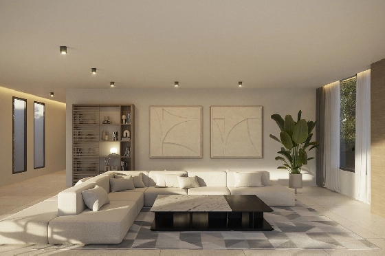 Villa in Moraira zu verkaufen, Espace de vie 360 m², Klimaanlage, Terrain 1274 m², 4 Chambres &agrave; coucher, 4 Badezimmer, Pool, ref.: AVS-57535-4