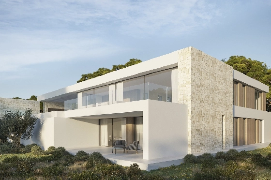 Villa in Moraira zu verkaufen, Espace de vie 360 m², Klimaanlage, Terrain 1274 m², 4 Chambres &agrave; coucher, 4 Badezimmer, Pool, ref.: AVS-57535-8