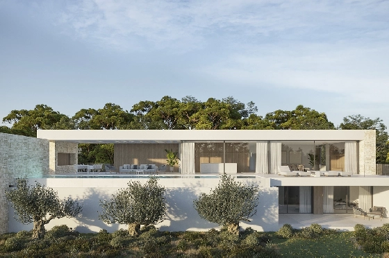 Villa in Moraira zu verkaufen, Espace de vie 360 m², Klimaanlage, Terrain 1274 m², 4 Chambres &agrave; coucher, 4 Badezimmer, Pool, ref.: AVS-57535-9
