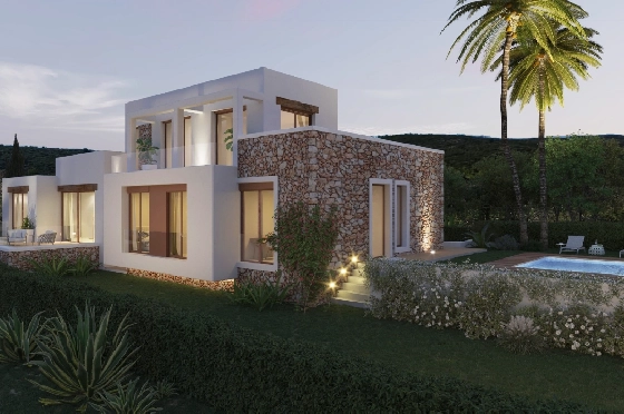 Villa in Javea zu verkaufen, Espace de vie 260 m², Klimaanlage, Terrain 1528 m², 4 Chambres &agrave; coucher, 4 Badezimmer, Pool, ref.: AVS-57414-1