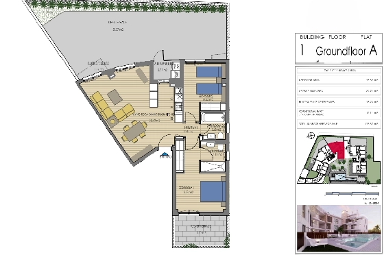 Apartment in Javea zu verkaufen, Espace de vie 85 m², Klimaanlage, Terrain 175 m², 2 Chambres &agrave; coucher, 2 Badezimmer, Pool, ref.: AVS-57384-17
