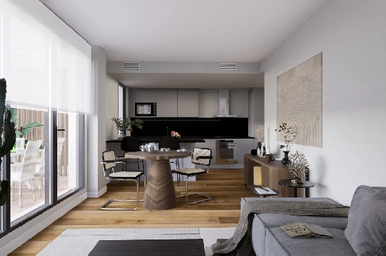 Apartment in Javea zu verkaufen, Espace de vie 85 m², Klimaanlage, Terrain 175 m², 2 Chambres &agrave; coucher, 2 Badezimmer, Pool, ref.: AVS-57384-4