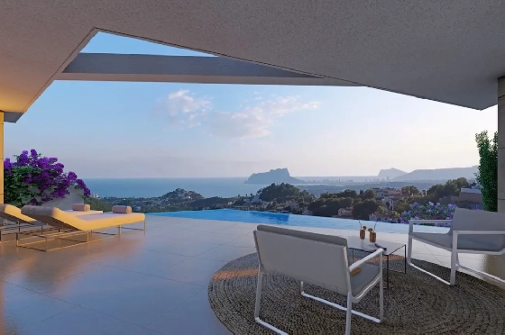 Villa in Benitachell zu verkaufen, Espace de vie 290 m², Klimaanlage, 3 Chambres &agrave; coucher, 3 Badezimmer, Pool, ref.: AVS-57375-6