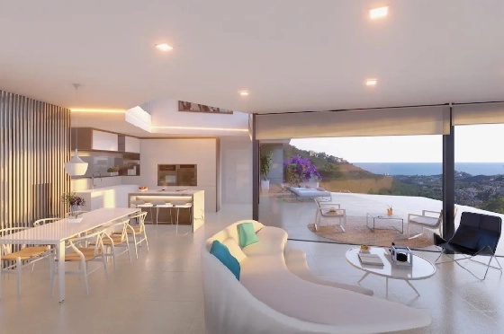 Villa in Benitachell zu verkaufen, Espace de vie 290 m², Klimaanlage, 3 Chambres &agrave; coucher, 3 Badezimmer, Pool, ref.: AVS-57375-7