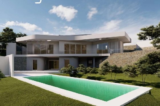 Villa in Javea zu verkaufen, Espace de vie 350 m², Klimaanlage, Terrain 1000 m², 4 Chambres &agrave; coucher, 3 Badezimmer, Pool, ref.: AVS-57035-1