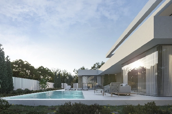 Villa in Moraira zu verkaufen, Espace de vie 395 m², Klimaanlage, Terrain 814 m², 5 Chambres &agrave; coucher, 4 Badezimmer, Pool, ref.: AVS-56975-2