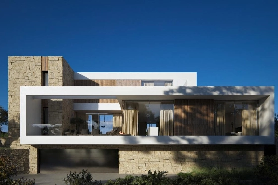 Villa in Moraira zu verkaufen, Espace de vie 350 m², Terrain 1601 m², 4 Chambres &agrave; coucher, 5 Badezimmer, Pool, ref.: AVS-55955-4