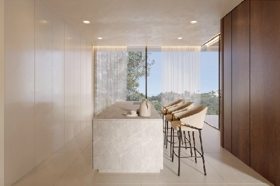 Villa in Moraira zu verkaufen, Espace de vie 350 m², Terrain 1601 m², 4 Chambres &agrave; coucher, 5 Badezimmer, Pool, ref.: AVS-55955-8