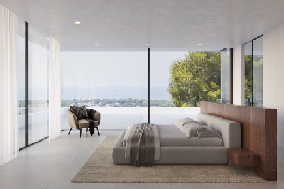 Villa in Moraira zu verkaufen, Espace de vie 350 m², Terrain 1601 m², 4 Chambres &agrave; coucher, 5 Badezimmer, Pool, ref.: AVS-55955-9