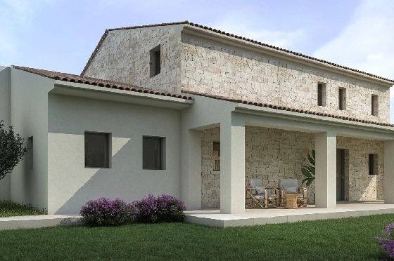 Villa in Moraira zu verkaufen, Klimaanlage, 4 Chambres &agrave; coucher, 3 Badezimmer, Pool, ref.: AVS-55835-4