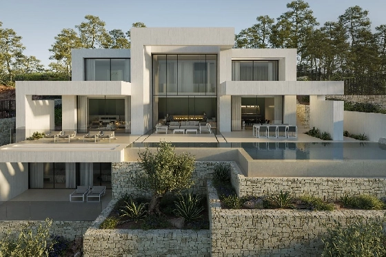 Villa in Javea zu verkaufen, Espace de vie 461 m², Klimaanlage, Terrain 925 m², 4 Chambres &agrave; coucher, 6 Badezimmer, Pool, ref.: AVS-52785-3