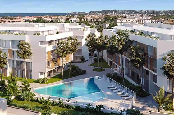 Apartment in Javea zu verkaufen, Espace de vie 87 m², 2 Chambres &agrave; coucher, 2 Badezimmer, Pool, ref.: AVS-51914-1