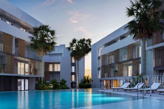 Apartment in Javea zu verkaufen, Espace de vie 87 m², 2 Chambres &agrave; coucher, 2 Badezimmer, Pool, ref.: AVS-51914-10