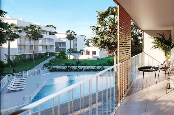 Apartment in Javea zu verkaufen, Espace de vie 105 m², 3 Chambres &agrave; coucher, 2 Badezimmer, Pool, ref.: AVS-51894-1