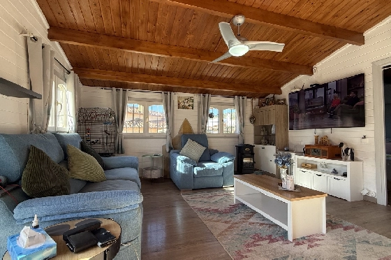 Villa in Pedreguer zu verkaufen, Espace de vie 61 m², Baujahr 2014, Zustand gepflegt, + KLIMA, Klimaanlage, Terrain 385 m², 2 Chambres &agrave; coucher, 1 Badezimmer, Pool, ref.: RG-0126-12