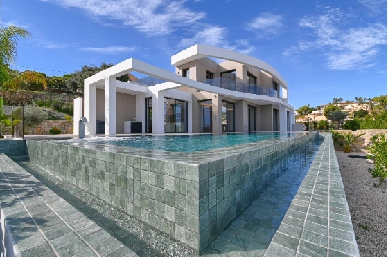 Villa in Benissa zu verkaufen, Espace de vie 621 m², + Fussbodenheizung, Klimaanlage, Terrain 1250 m², 4 Chambres &agrave; coucher, 4 Badezimmer, Pool, ref.: VGH40085-1