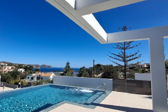Villa in Benissa zu verkaufen, Espace de vie 621 m², + Fussbodenheizung, Klimaanlage, Terrain 1250 m², 4 Chambres &agrave; coucher, 4 Badezimmer, Pool, ref.: VGH40085-11