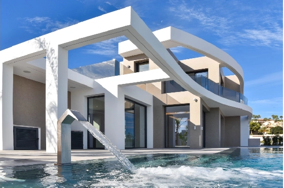 Villa in Benissa zu verkaufen, Espace de vie 621 m², + Fussbodenheizung, Klimaanlage, Terrain 1250 m², 4 Chambres &agrave; coucher, 4 Badezimmer, Pool, ref.: VGH40085-2