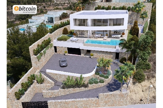 Villa in Calpe zu verkaufen, Espace de vie 751 m², Terrain 1042 m², 4 Chambres &agrave; coucher, 4 Badezimmer, Pool, ref.: VGH30131-1