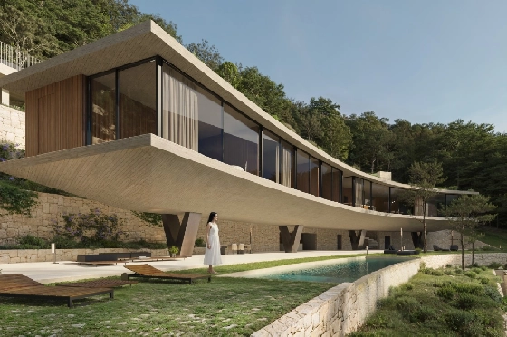 Villa in Benissa zu verkaufen, Espace de vie 1068 m², Terrain 1587 m², 4 Chambres &agrave; coucher, 4 Badezimmer, Pool, ref.: VGH40005-1