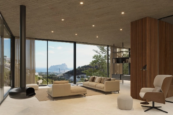 Villa in Benissa zu verkaufen, Espace de vie 1068 m², Terrain 1587 m², 4 Chambres &agrave; coucher, 4 Badezimmer, Pool, ref.: VGH40005-4