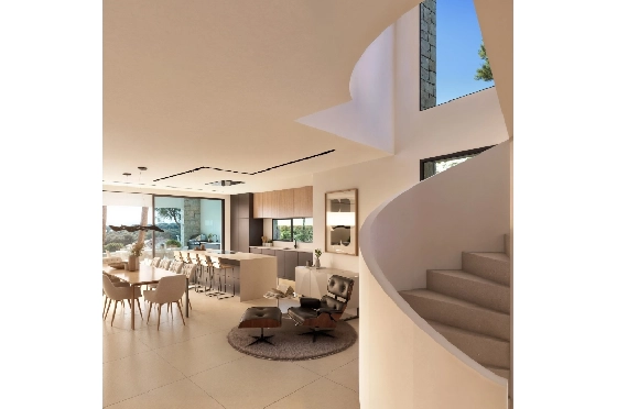 Villa in Moraira zu verkaufen, Espace de vie 350 m², Terrain 913 m², 4 Chambres &agrave; coucher, 4 Badezimmer, Pool, ref.: VGH50095-6