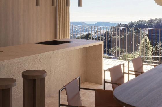 Villa in Moraira zu verkaufen, Espace de vie 679 m², Terrain 1000 m², 4 Chambres &agrave; coucher, 3 Badezimmer, Pool, ref.: VGH40006-6