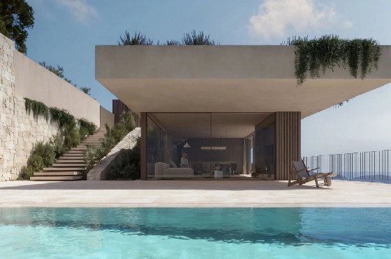 Villa in Moraira zu verkaufen, Espace de vie 679 m², Terrain 1000 m², 4 Chambres &agrave; coucher, 3 Badezimmer, Pool, ref.: VGH40006-8