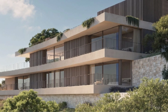 Villa in Moraira zu verkaufen, Espace de vie 679 m², Terrain 1000 m², 4 Chambres &agrave; coucher, 3 Badezimmer, Pool, ref.: VGH40006-9