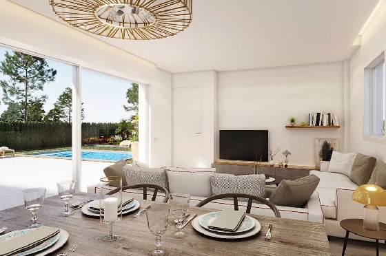 Villa in Entrenaranjos zu verkaufen, Espace de vie 235 m², Zustand Erstbezug, Klimaanlage, Terrain 303 m², 4 Chambres &agrave; coucher, 3 Badezimmer, Pool, ref.: HA-ENN-120-E02-4