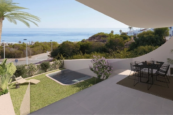 Penthouse Apartment in La Mata zu verkaufen, Espace de vie 153 m², Zustand Erstbezug, Klimaanlage, 2 Chambres &agrave; coucher, 2 Badezimmer, Pool, ref.: HA-TLN-140-A02-2